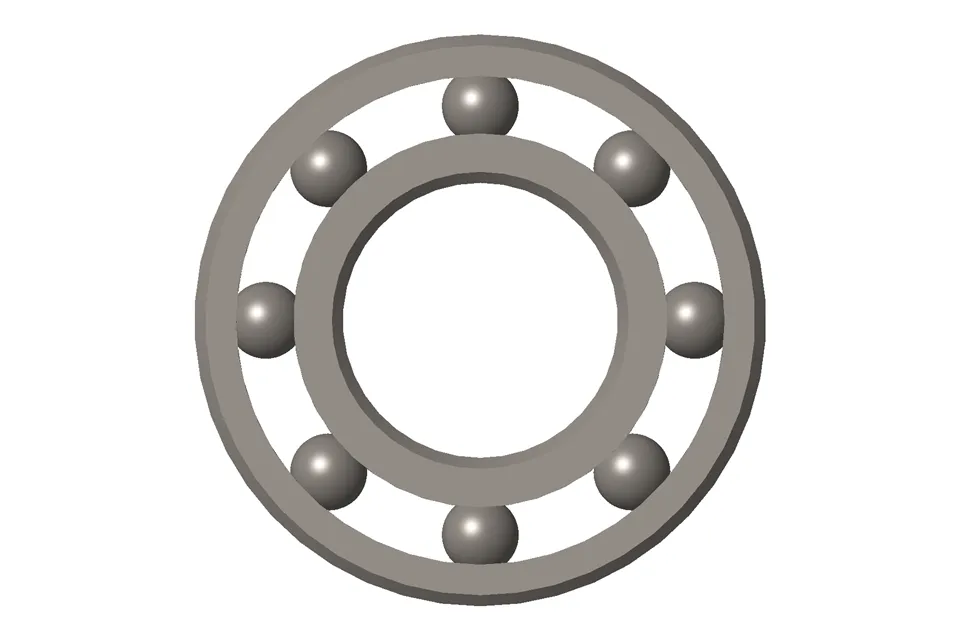 4095423 Deep Groove kuglelejer bærer